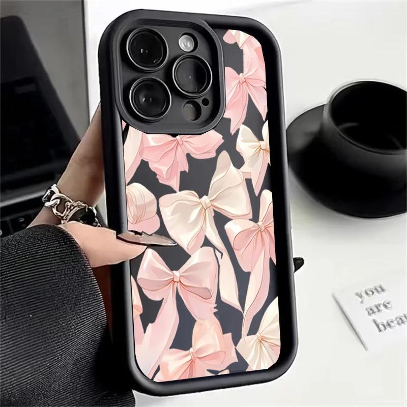 Case For OPPO A18 A38 A3 A5 PRO A3X A5X A40 A60 A58 A78 A94 A74 RENO 11F 12F 14 PRO 7 10 6 5 Lite Realme C53 C63 cover Cute Bow