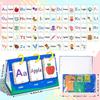 Children's Table Model Visual Word Education Card 78PCS Early Education English Letter Cognitive Word Card Educational Toys