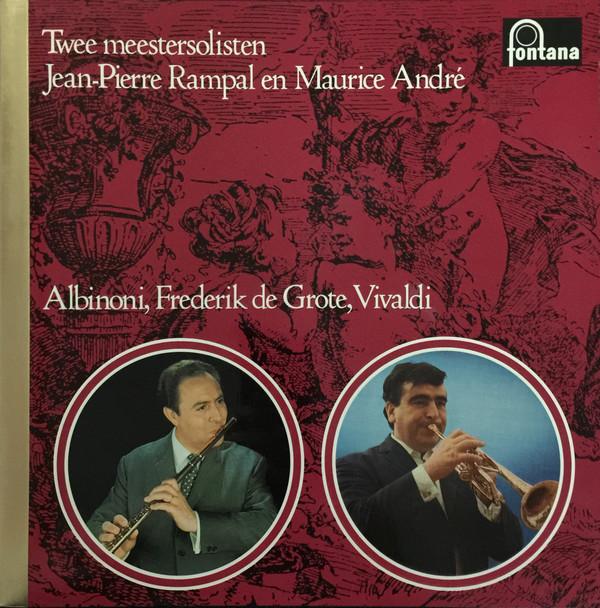 LP Record JEANPIERRE RAMPAL EN MAURICE ANDR  Twee Meestersolisten 6833108 Fontana Netherland Classical Used