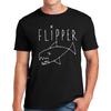 Neues Flipper T-Shirt Herren#039;s Wie von Kurt Cobain getragen Lustige Neuheit Geschenkidee T-Shirt Oberteil Unisex T-Shirt