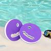 2 Pieces Water Exercise Discs Diameter 6.3inch Swim Aerobic Equipment for Adults Pool Swimming Men