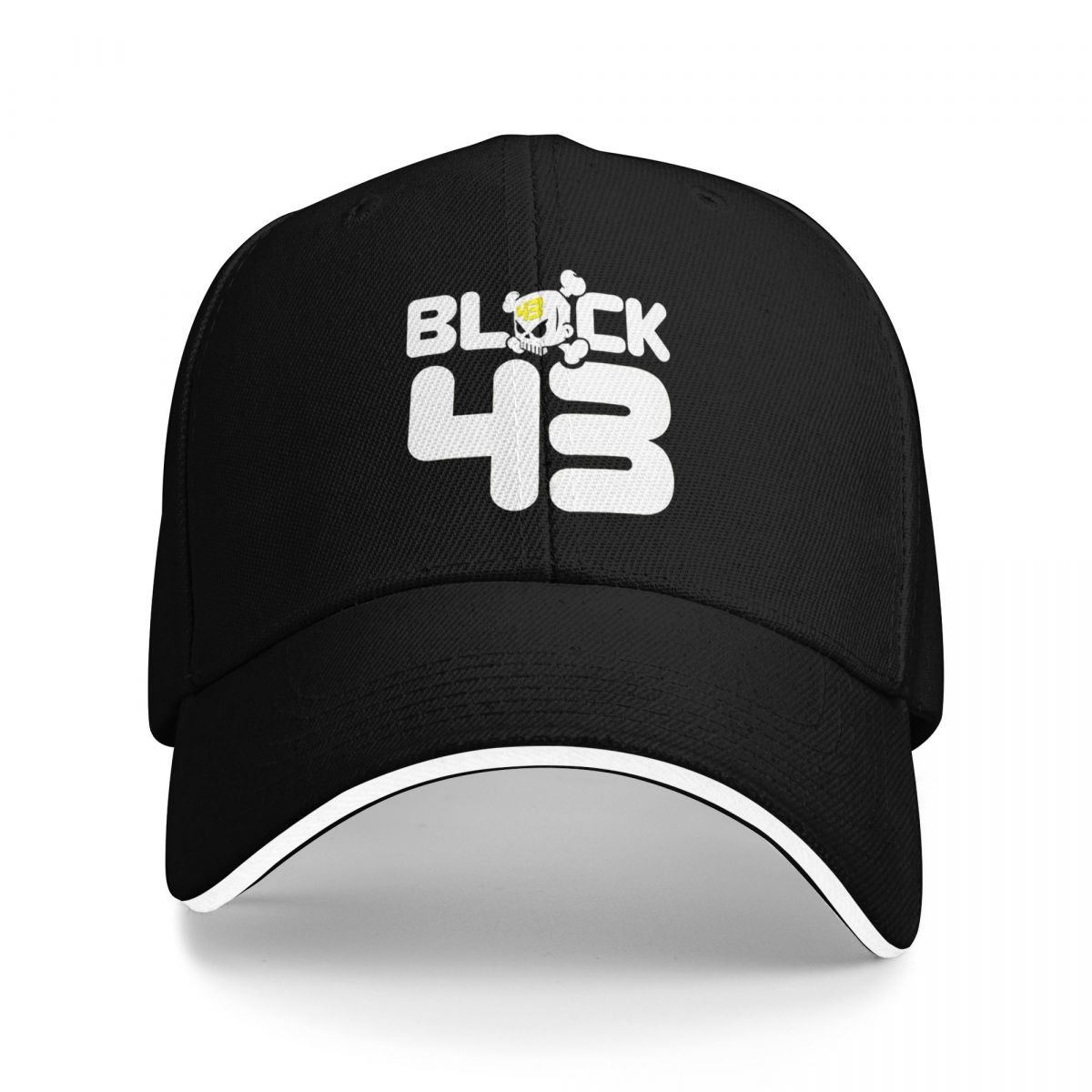 

Unisex Baseball Hats Ken Block 43 Logo Outdoor Streetwear Summer Sports Baseball Caps Hip Hop Cap Casquette Hats One Size