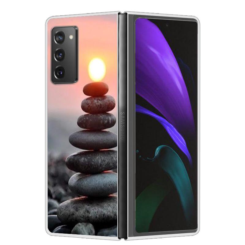 For Samsung Galaxy Z Fold2 Fold4 Fold5 Case Shockproof Hard Plastic PC Back Cover For Samsung Galaxy Z Fold 3 5 4 5G Phone Cases