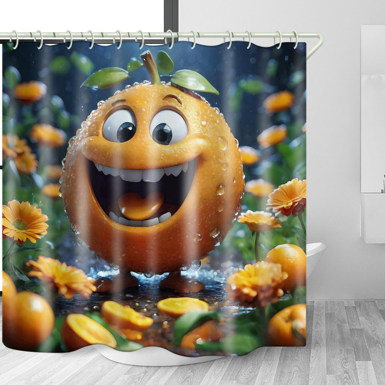 

Colorful Dream Space Tree Shower Curtain, Unique Design Waterproof Fabric Shower Curtain, Bathroom Decoration, With Hook. W60H190(CM)-1 Pcs
