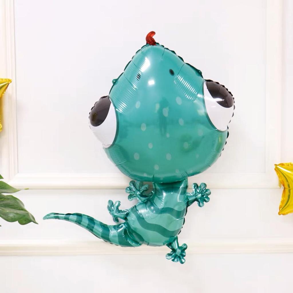 Cartoon Animal Balloons: Elephant, Monkey, Cat - Aluminum Film Birthday Party Decorations