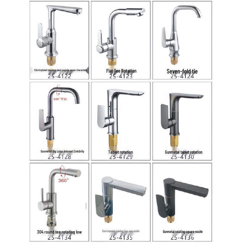 Minxi Stainless Steel Single Cold Water Basin Faucet