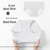 Fenteng Women's 40S Colored Cotton Antibacterial Underwear 4-Pack