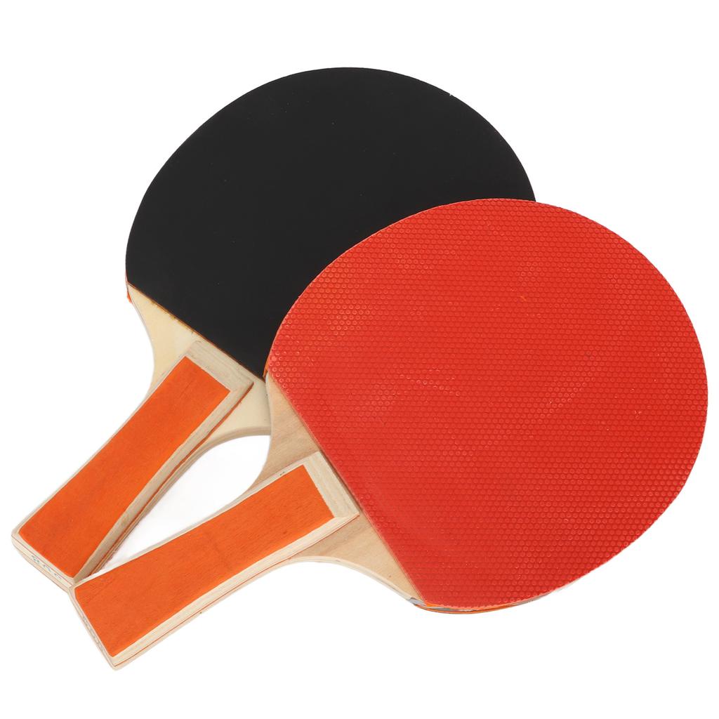 REGAIL 08 Balls Paddles Set Table Tennis Handshake Racket Set for Home Entertainment