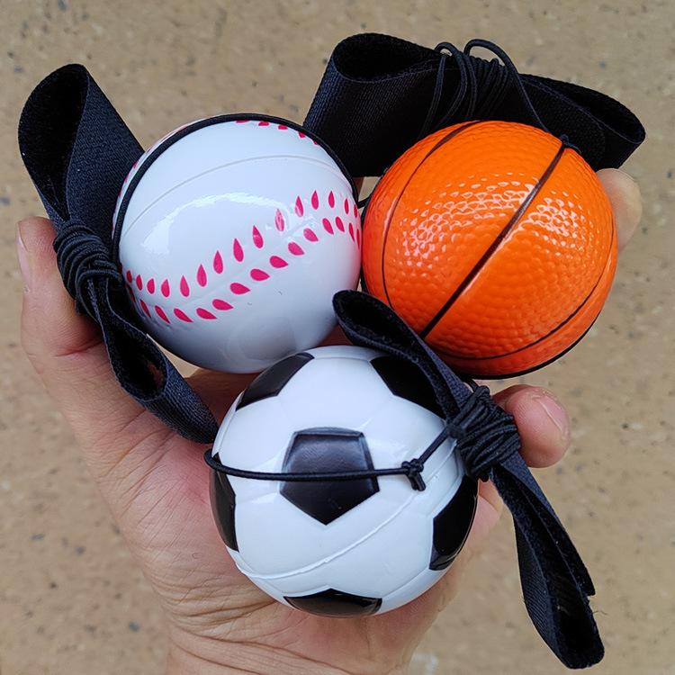 

Hand-Toss Elastic Wrist Strength Ball for Outdoor Exercise and Fitness 63MM