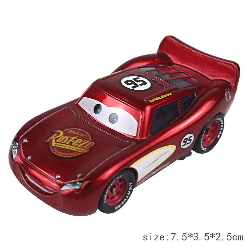 Pixar Auto 2 Lightning Mcqueen Model Speelgoedauto 1:55 Gegoten Metaallegering Speelgoed Voor Kinderen Jongens Kerstcadeau Speelgoed