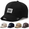 Gorra de Béisbol con Visera Corta y Letra para Hombre Primavera Verano Sombrero para el Sol para Exteriores