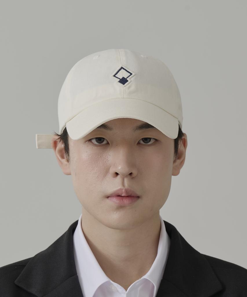 Seuteijial Diamond Washed Ball Cap [Cream]