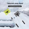 Telescopic Multi-Functional Winter Car Snow Scraper & De-Icing Shovel