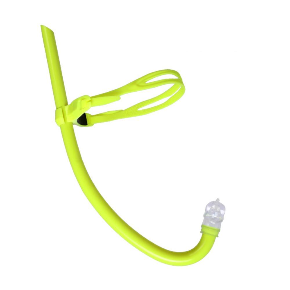 Comfortable Silicone Front Swimmer Snorkel Adjustable Diving Snorkel Swim Training Snorkel  Youth