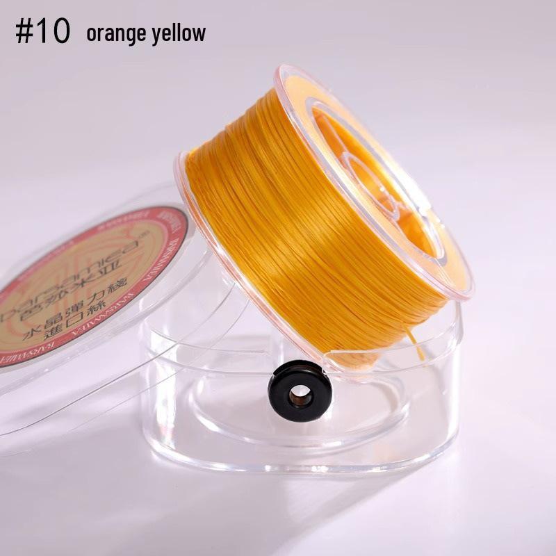 Imported Japanese Elastic Bracelet Cord - Durable Rubber Beading Line for Crystal Wenwan Beads