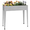 Plant Pot 100.5 X 40.5 X 90 Cm Galvanized Steel