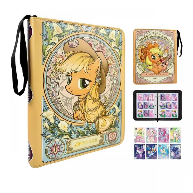My Little Pony Starry Sky Card Album Loose-leaf Card Album Card Collector's Album Zipper-style