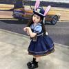 Judy Rabbit Officer Dress Children's COS Dress Set Baby Lolita Girl Princess Dress