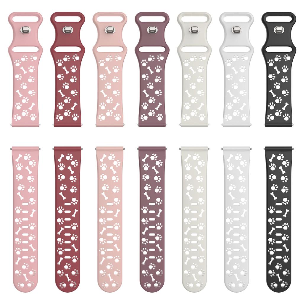 Band For Redmi Watch 5 active Accessories Silicone Hollow-out Dog Paw Brecelet Correa for Xiaomi Redmi 5 lite 22mm watch straps