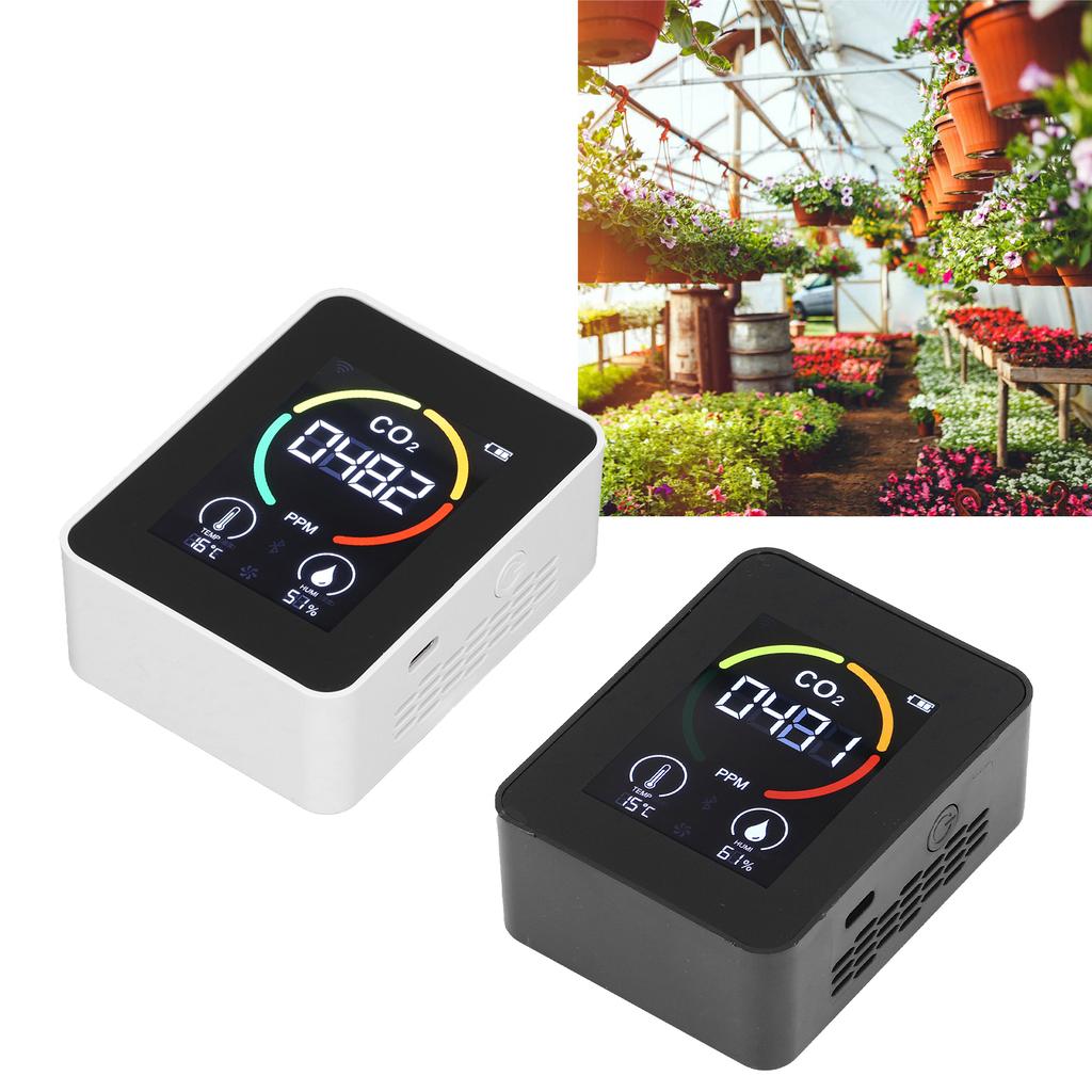 Pollution Ventilation Tester CO2 Detector CO2 Detector Semiconductor Air Quality Monitor Temperature Humidity Sensor ZN MT03