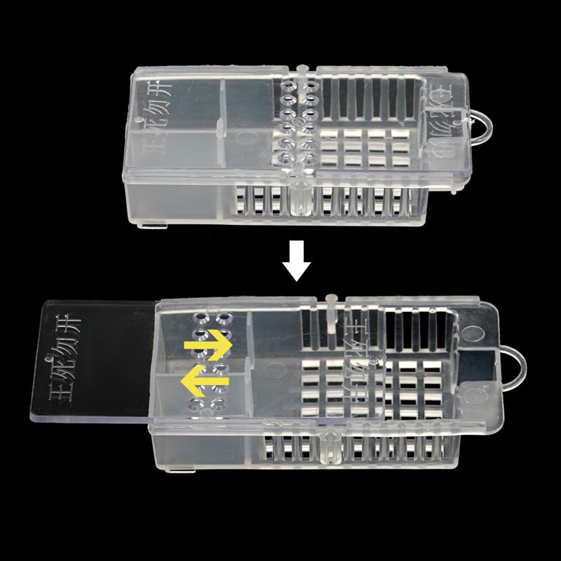 10/20pcs Beekeeping Plastic Transport Cage Push-pull Queen Cage Bee Insectary Catcher Box Apiculture Beekeeper Rearing Tools