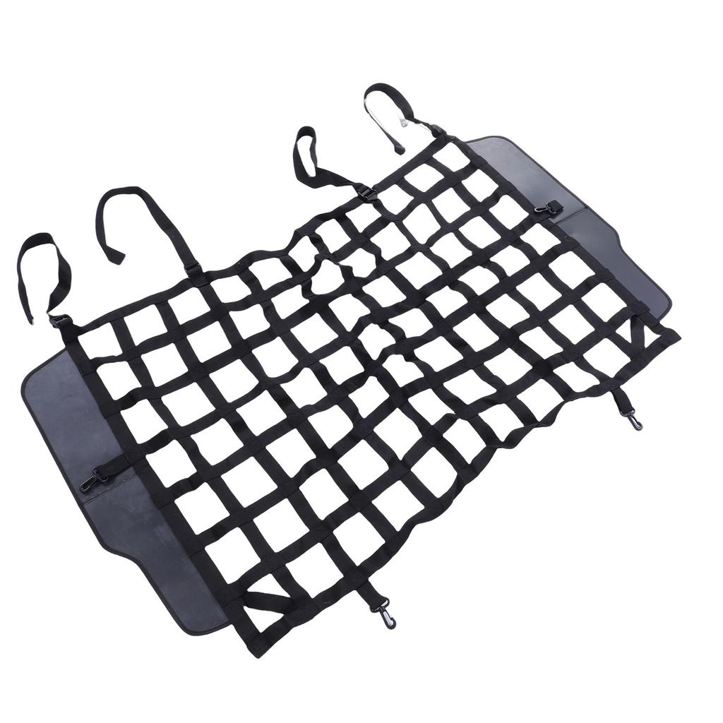 Car     Pet Net Barrier Heavy Duty Back Seat Isolation Barrier Vehicle   Dog Barrier Replacement Fits JK JL 4 Door   2007-2025