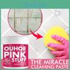 Ouhoe Versatile Multi-purpose Cleaning Paste With Gentle Formula For Kitchen Grease Removal In 100g Pink Bucket