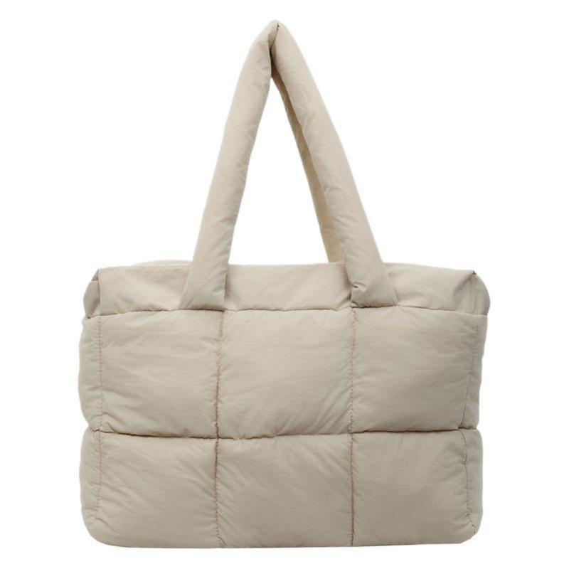 New trendy underarm shoulder bag casual large-capacity cotton clothing bag women's portable cloud tote bag