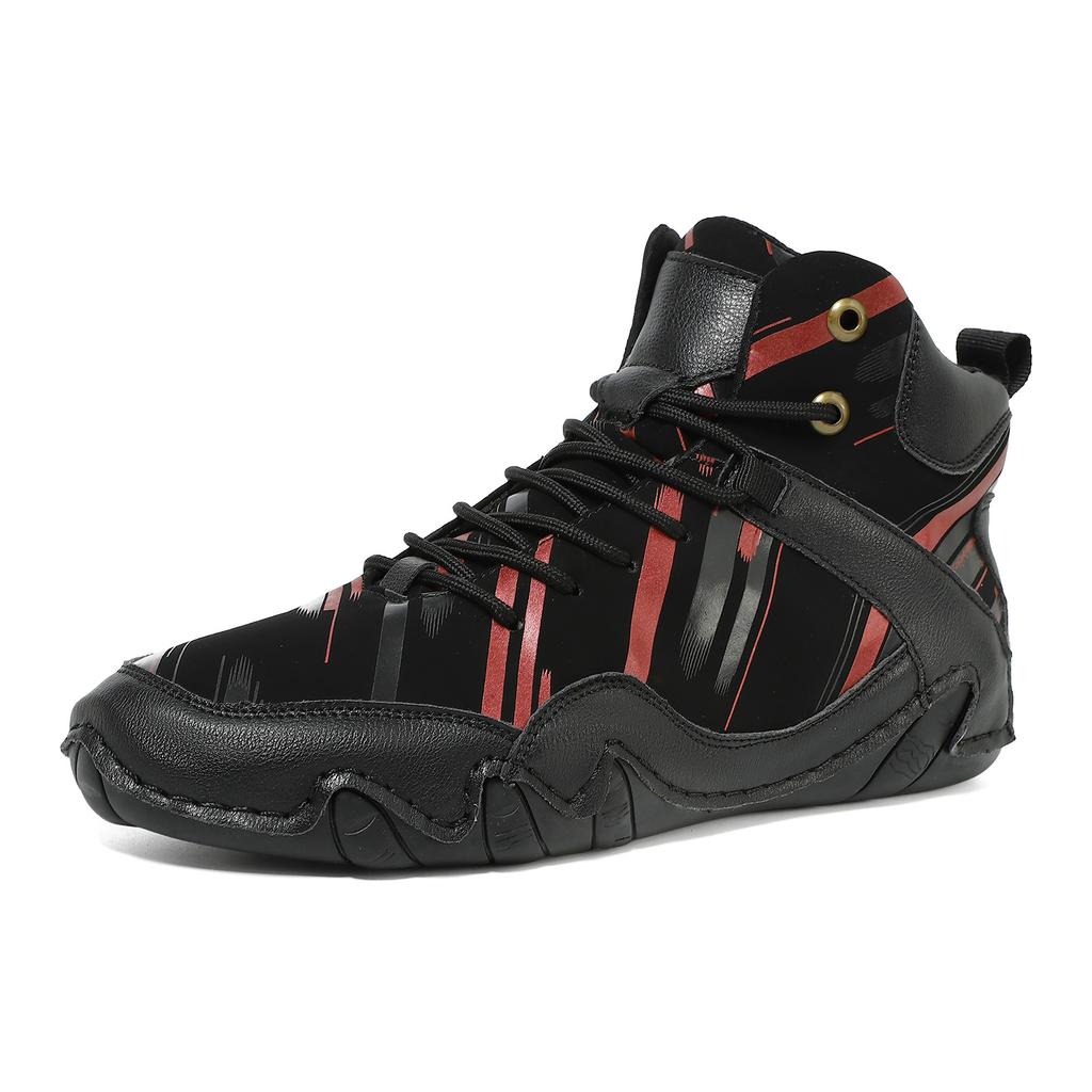 Independent Station Hot-selling Martin Boots Autumn and Winter Explosion High-top Octopus Men's Shoes Men's Casual Short Boots