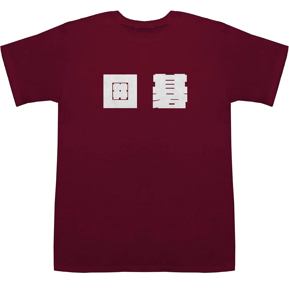 Go Igo T-shirts wine L [Wii U Go] [Go]
