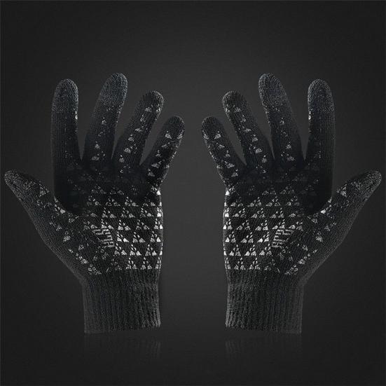 Winter Gloves for Men And Women Non-Slip Touchscreen Thermal Gloves Velvet Lined Gloves