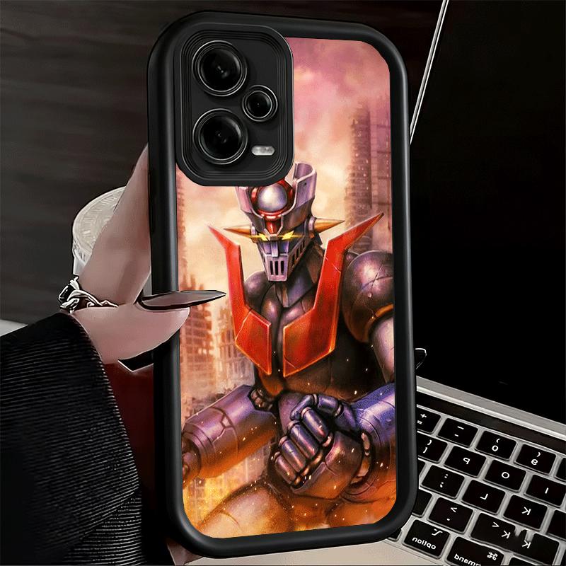 

Мягкий чехол для телефона с изображением аниме Мазингер Зет для Xiaomi Poco X7 X6 X5 Pro X4 Gt X3 F7 Ultra M8 M7 Redmi 15C 15 14C 13 13C 12 12C 10 10C Xiaomi Poco X6