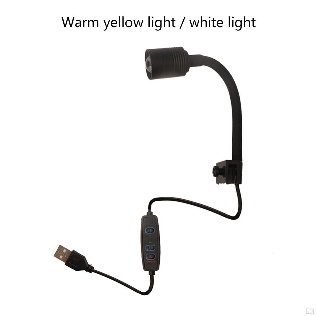 Aquarium Landschaftsbeleuchtung Becken Unterwasser Flexibler USB-Stecker Energieeffiziente LED-Leuchte