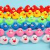 Brief Duck Kids Children interactive toys Cute Mini Squeeze toys Baby Flexible Vinyl Bath Toy Multicolour
