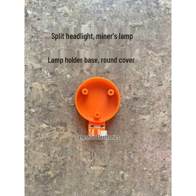 Headlamp Bracket Assembly with Elastic Band and Base Plate Accessories