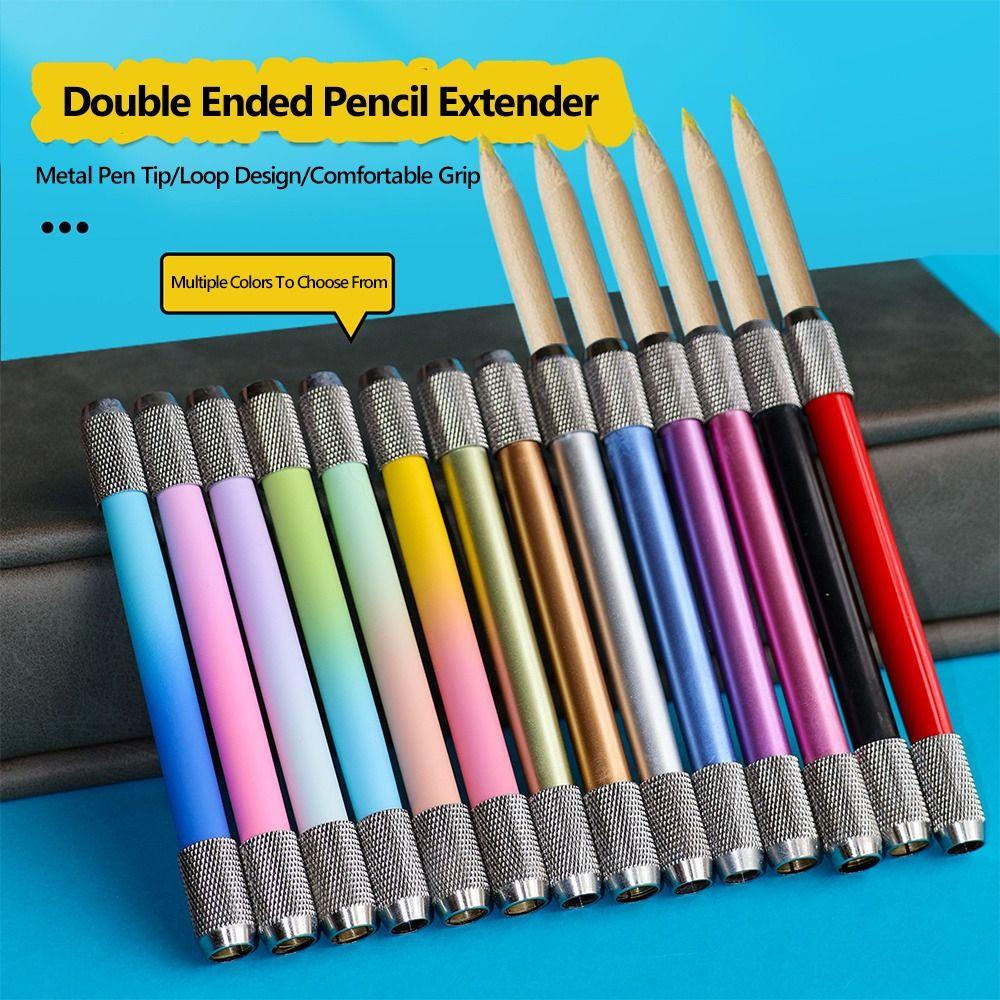 Metal Pencil Extender Adjustable Pencil Lengthper Pencil Extension Holder  Students/Artist