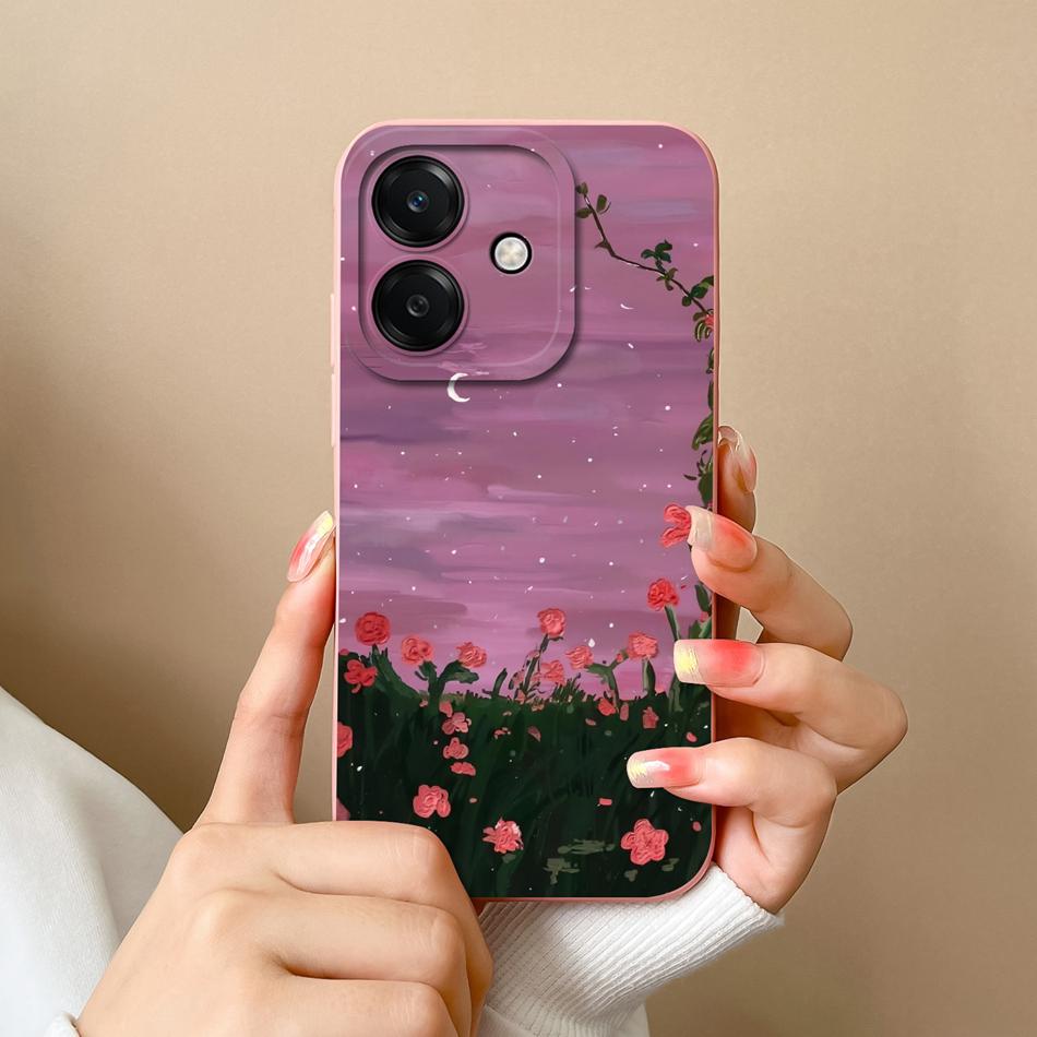 Per Oppo A3 Pro A3X A40 A80 Custodia per Telefono Creativa Protezione Completa Cover Posteriore Per Oppo A 3 OppoA3 4G 5G Morbido Silicone Liquido Fundas
