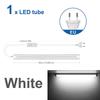 25W LED Shop Light 50CM 1.64FT T8 LED Tube Linkable Aluminium Bar Lamp For Study Garage Workbench Warehouse Cabinet Lighting