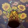 One  LED Hanging Solar Lantern Outdoor Waterproof Decorative Garden Light for Lawn Pathway Decor