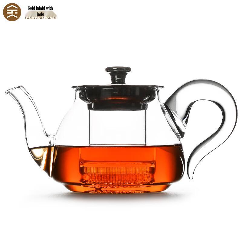 Yu Run Heat-Resistant Glass Teapot with Filter