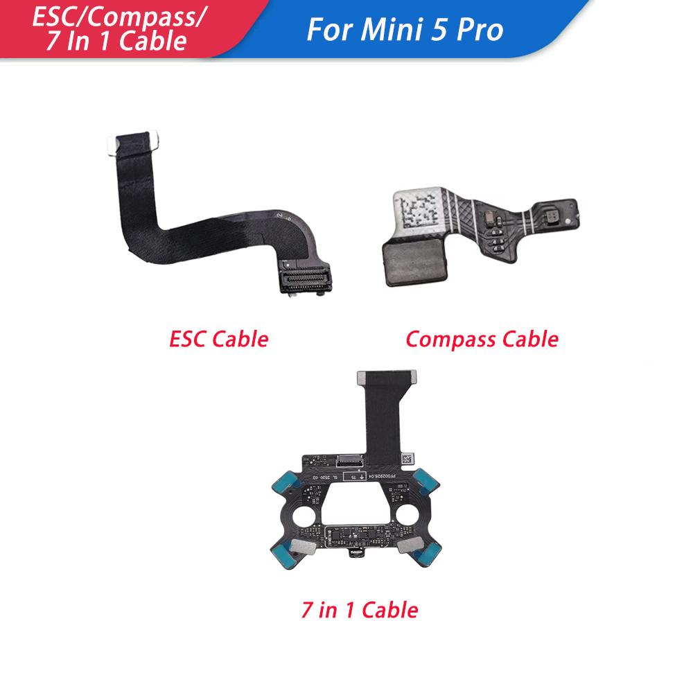 7in1 Ribbon Flex Cable For Mini 5 Pro Repair Parts Front Rear Sensor ESC Compass Flat Wire For MINI 5PRO  Accessories