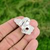 Mothers Day Deal Citrine Stone Boho Solitaire Sister Flower Ring Sterling Silver