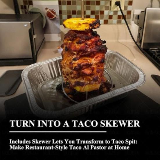 Truthahn Bratrost Edelstahl Hängender Hähnchenhalter Faltbares Feiertags Truthahn Kochset