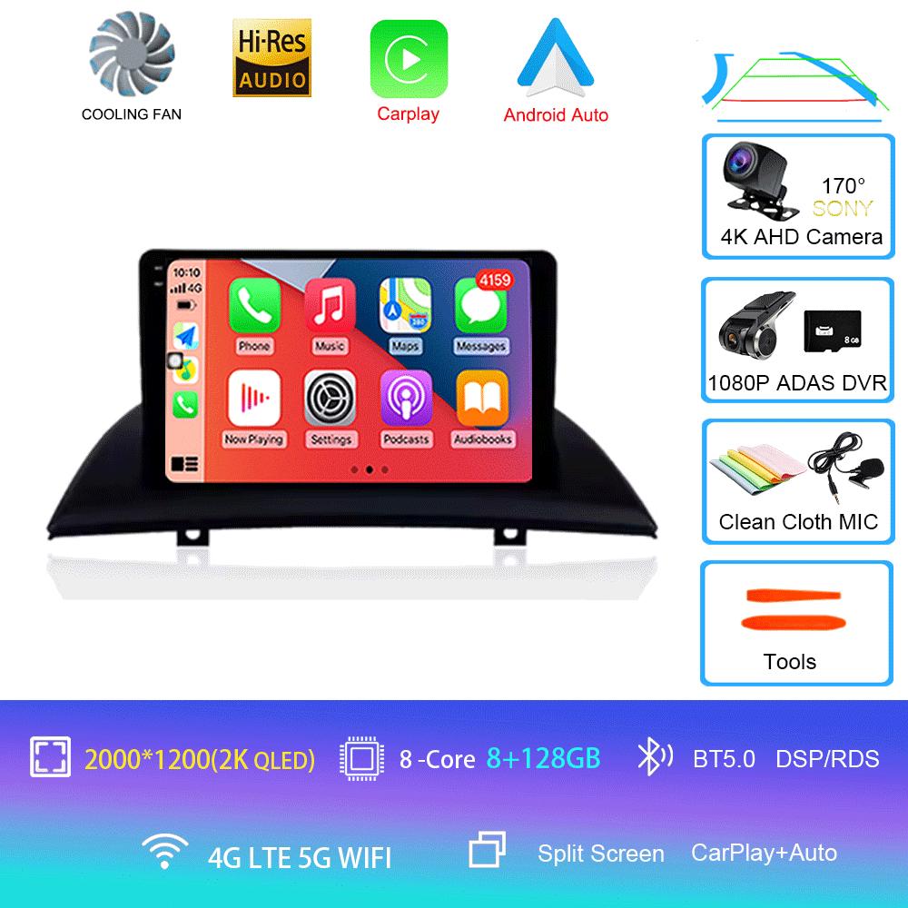 For BMW X3 E83 2004 2005 2007-2012 9 inch Android 14 2din Radio DVD Car Multimedia video Player Navigation GPS 2 din dvd