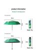 Cartoon Mini Sun & Rain Five-Fold Umbrella for Women - Portable, Sunscreen, and Dual-Use