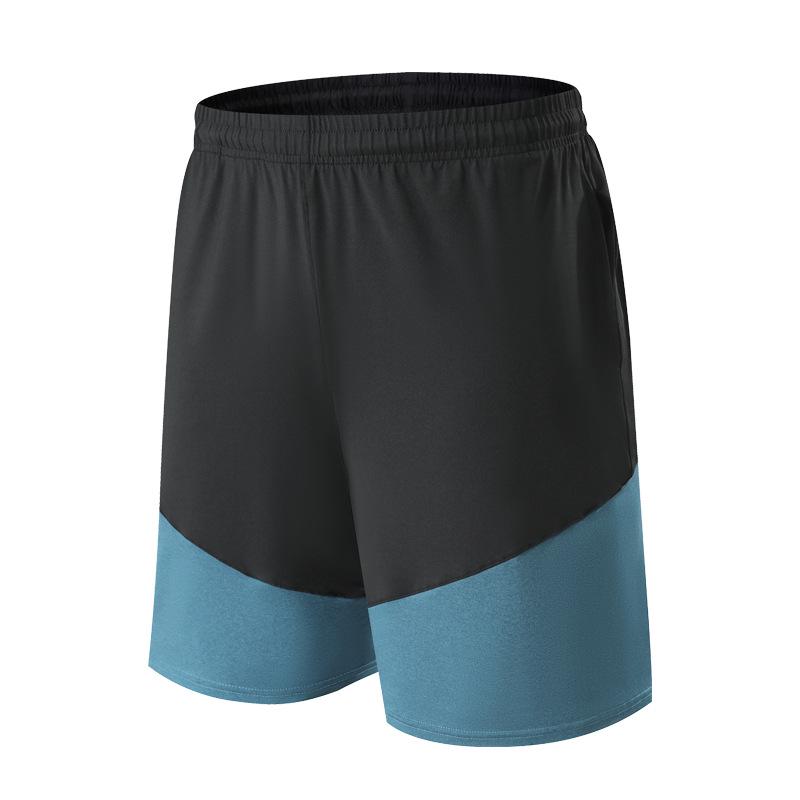 Men s Plus Size Quick-Dry Cationic Basketball Shorts - Casual Loose Fit, Mid-Length, Straight Leg