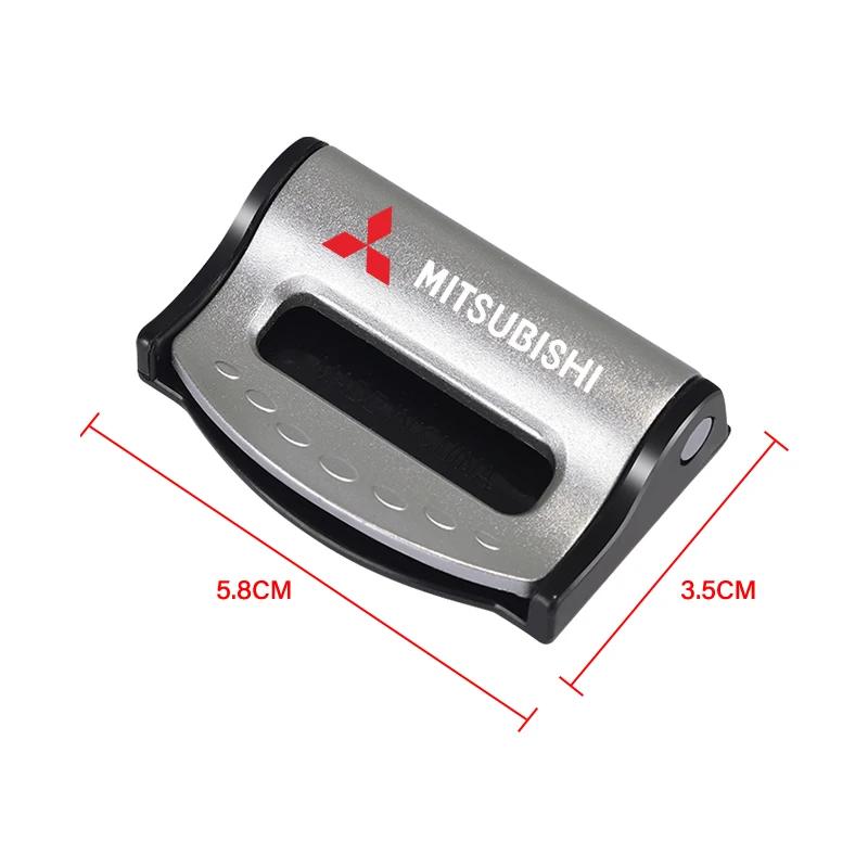 Automobile Safety Belt Buckle Clip Safety Stop Limiter Adjuster For Mitsubishi ASX Lancer Pajero Sport Attrage Mirage Eclipse