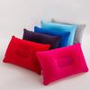 Fashion Inflatable Pillow Outdoor Pvc Travel Camping Thick Rectangle Flocking