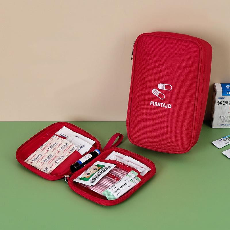 Mini Heim Medizin Aufbewahrungstasche Tragbar Reise Notfall Erste Hilfe Set Medizinpackung Outdoor Camping Reise Sortierung Überlebenssack
