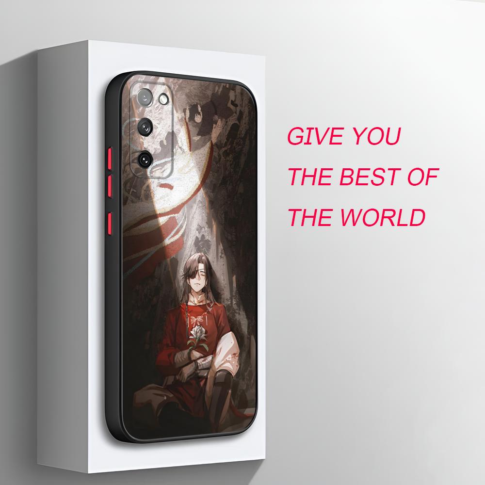 

Heaven Official Blessing TGCF Phone Case For Samsung Galaxy S25 S24 S23 S22 S20 S21 Note20 Ultra Plus Skin Feel Phone Case Samsung S22